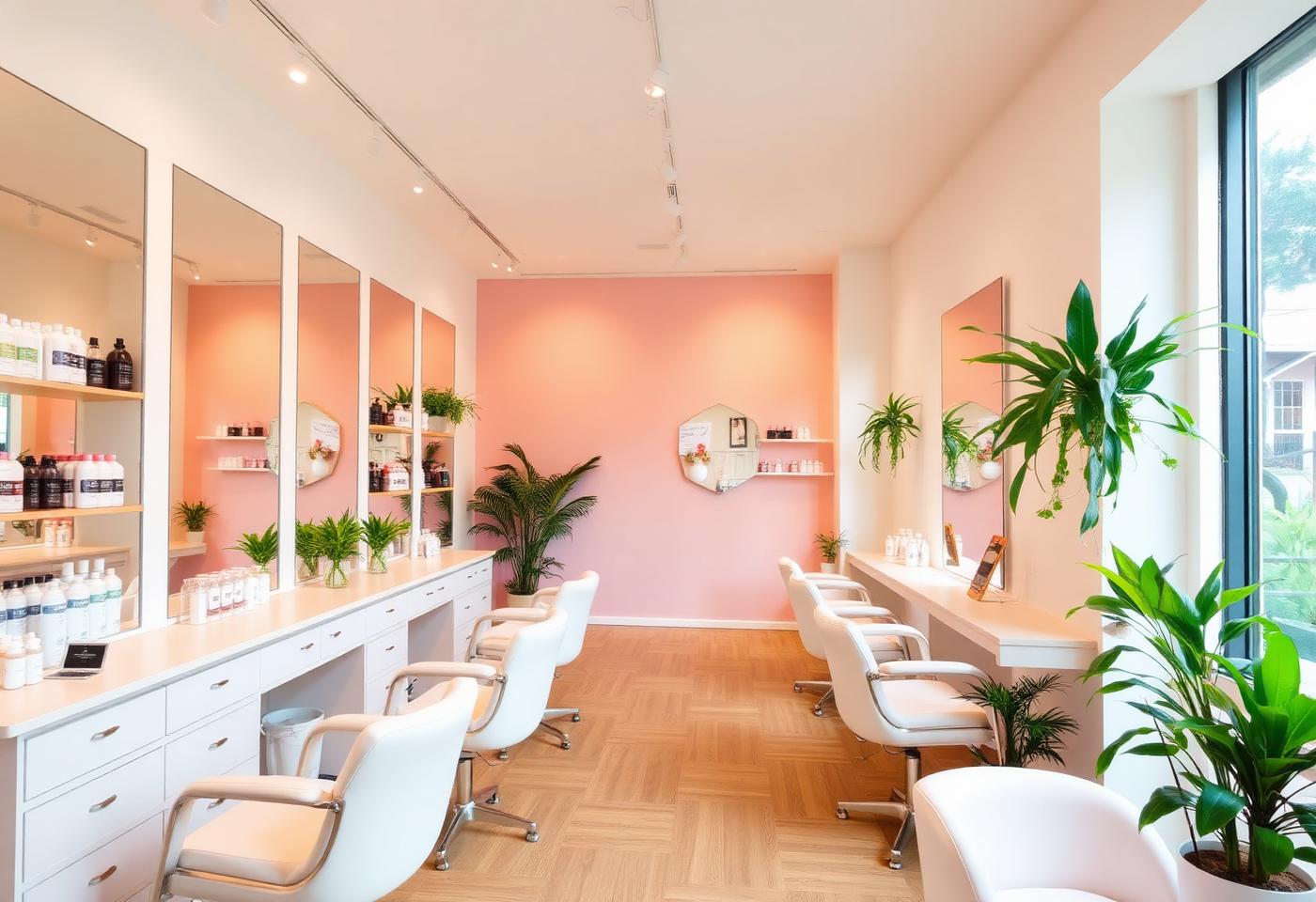 Salon interior